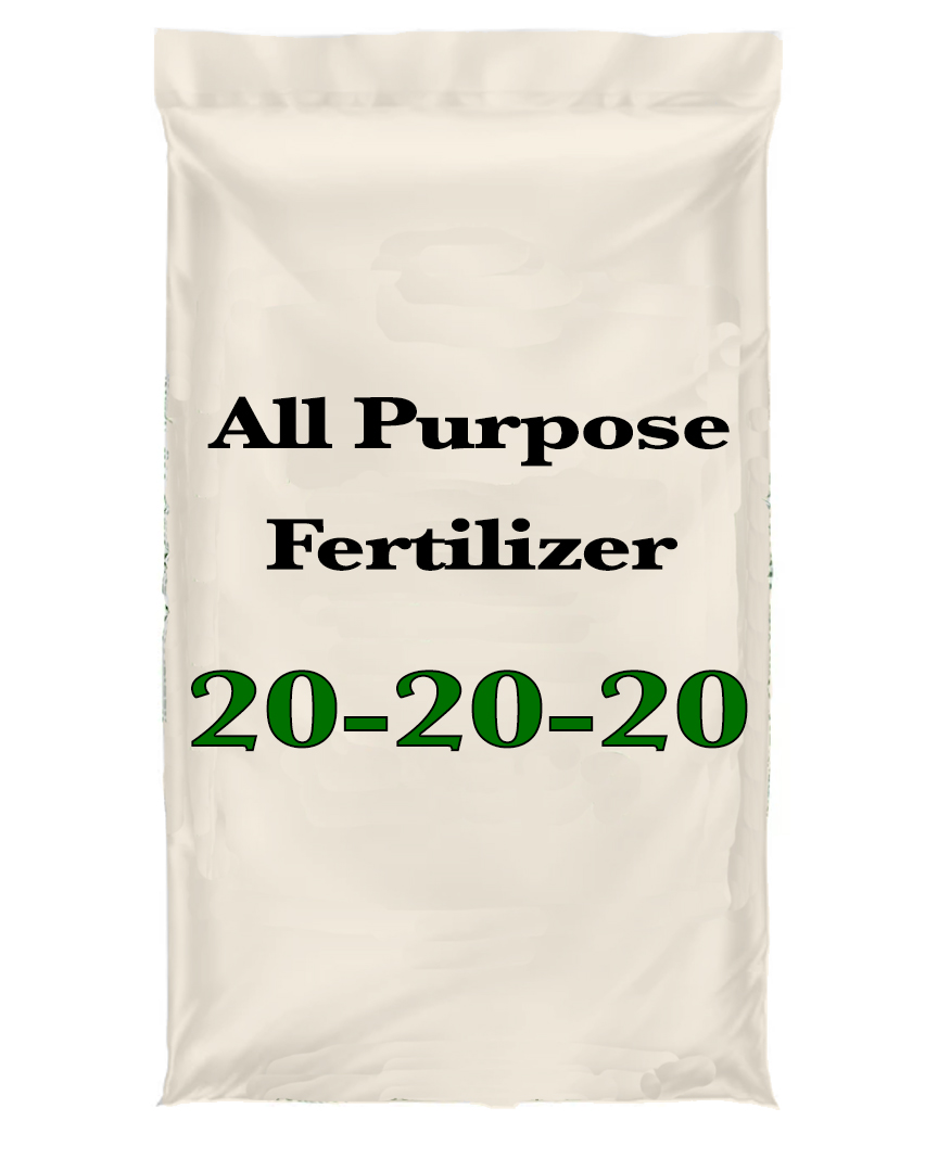 a bag of fertilizer
